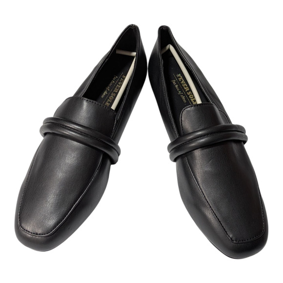 Fever Sole-For the Love of Shoes-Women's-Black Loafer's-Size 9-9.5 -Dress Shoes - Picture 2 of 7